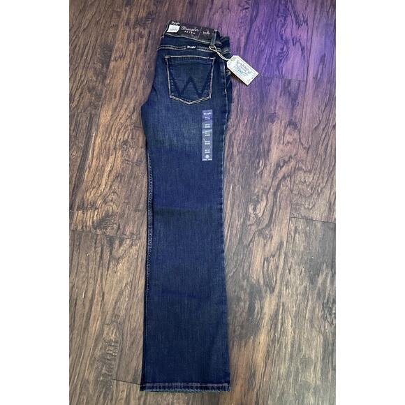 Wrangler Womens 9/10 31 X 30 Retro Sadie Bootcut‎ Low Rise Jeans Western Cowgirl - Picture 3 of 8